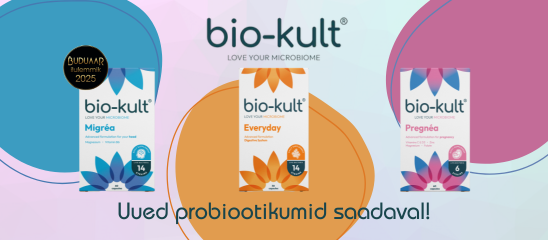 Bio-kult probiootikumid saadaval.